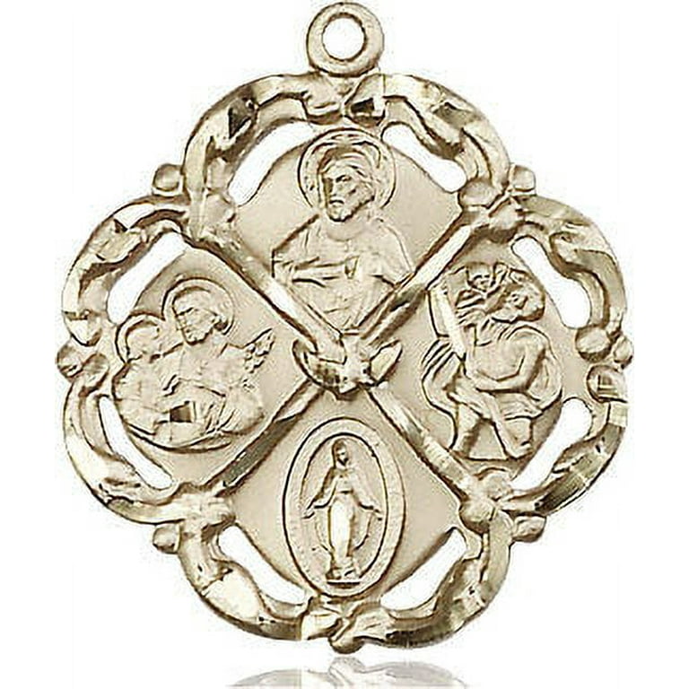 Miraculous Medal 3-Pack, Traditional Catholic Saint Medals