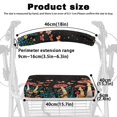 thumbnail image 6 of Jiueut Butterfly Mushroom Rollator Walker Seat and BackRest RollBar Covers Set for Women 2 Piece Drive Rollator Walker Seat Cushions for Seniors Driving Aid Cover, 6 of 7