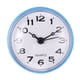 thumbnail image 1 of 1 reloj de pared impermeable para baño, silencioso, con ventosa para colgar., 1 of 6
