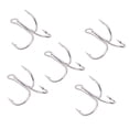 thumbnail image 3 of Opolski 50Pcs High-carbon Steel Crank Outdoor Fishing Lure Bait Triple Hooks Tackle Tool, 3 of 8