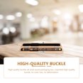 thumbnail image 4 of 1pc Flute Head Box Practical Flute Head Bag Flute Head Storage Container (Khaki), 4 of 4
