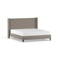 thumbnail image 6 of Furniture of America Luz Fabric Platform Bed, Eastern King, Warm Gray, 6 of 8