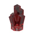 thumbnail image 2 of 10 piezas de piezas de ladrillo MOC 52 30385 roca 1 x 1 cristal 5 puntos compatibles bloque de construcción partícula DIY ensamblar rompecabezas para niños juguete de regalo, 2 of 4
