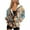Running Wild Horse, variant on Garronmavis Camouflage Leaves Women Oversized Sweatshirts Versatile Casual Zip Up Hoodies for Women Relaxed Stretchy Long Sleeve Winter Clothing Outfits with Pocket