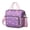 Pink-44, variant on Large Insulated Tote Bag with Bengal Tiger Print - Leakproof Cooler Bag for Office & Outdoor, Multi-Pocket Waterproof Thermal Lunch Tote with Jungle Stripes Design