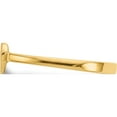 thumbnail image 4 of 14K Yellow Gold Heart Signet Ring (Size 4) Made In United States ch201, 4 of 5
