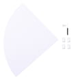 thumbnail image 1 of FOMIYES Estante De Pared Triangular Para Organización Y Del Hogar, 1 of 8