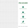 thumbnail image 6 of Outsunny 19.7' x 9.8' x 6.6' Greenhouse Cover Replacement, White, 6 of 10