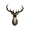 1Brown, variant on Ciphrias 18.9 Inch Deer Head Wall Decor Resin Stag Head Mount Brown Rustic Home Decoration