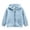 1-Light Blue181, variant on Byoo Big Boys Zip Up Hoodies Solid Color Long Sleeve Pockets Casual Sweatshirts