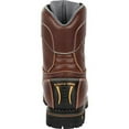 thumbnail image 4 of Georgia Boot AMP LT Logger Composite Toe Waterproof Insulated Work Boot Brown, 4 of 7