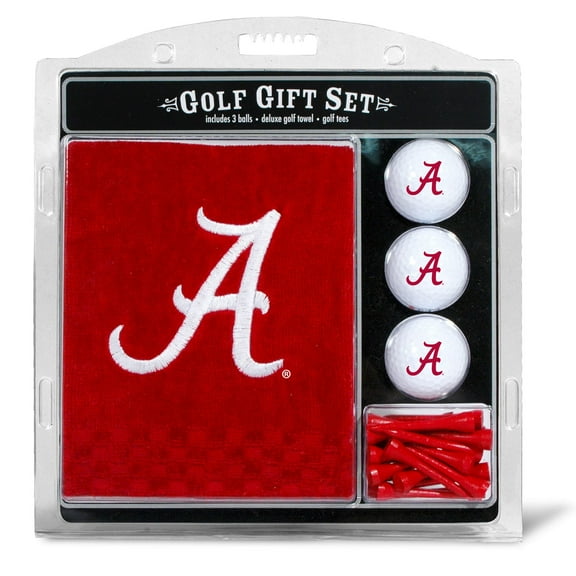 Alabama Crimson Tide Embroidered Golf Gift Set