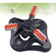 thumbnail image 1 of Aspersor de jardín, Aspersor de riego automático, Aspersor de césped automático giratorio de 360 °, Riego por aspersión de 3 brazos, Sistema de riego por aspersión, para césped Jardín Césped Kuyhfg Bienvenido a Kuyhfg, 1 of 5