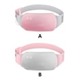 thumbnail image 2 of Belts Heated Safety Warm Adjustable Temperature Heating Pad Portable Warm Healthy Supply Waist Thin Health Care Lower Back Vibration Massage Warm Pink, 2 of 8