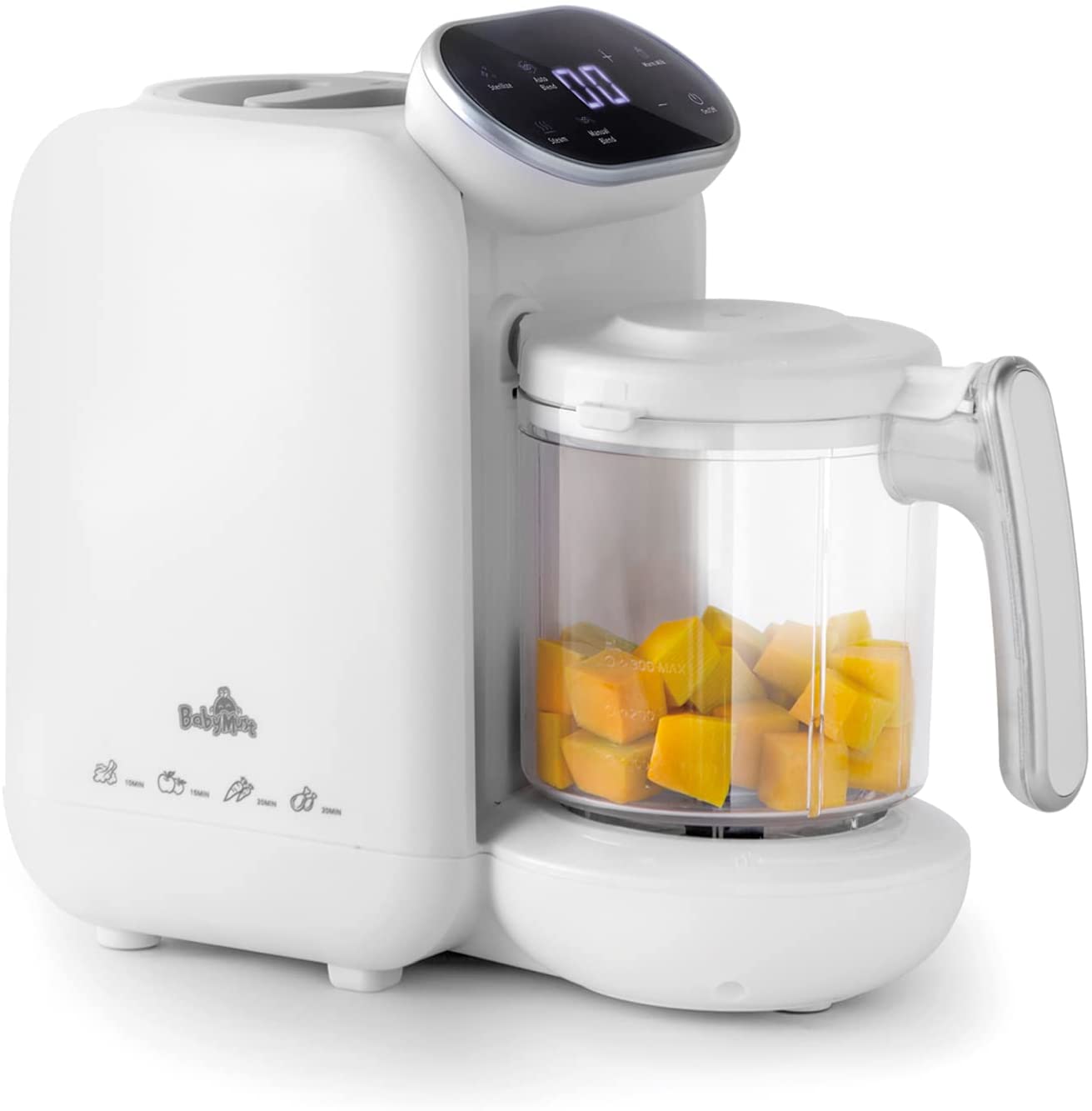 Baby Food Maker | Baby Food Processor | Puree Blender Multi-function Steamer Grinder Blender Baby Food Warmer Mills Machine Constant Temperature