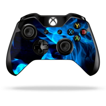- Protective Vinyl Skin Decal Cover for Microsoft Xbox One/ One S Controller wrap sticker skins Blue Flames