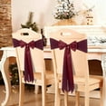 thumbnail image 5 of Fwttom Christmas Bows Chair Cover Decoration - Bows Decor Holiday Birthday Wedding Day Party Decoration Outdoor Indoor, 5 of 7