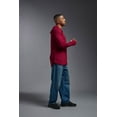 thumbnail image 4 of Expert Brand USA-Made Men's Siro Casual Hoodie, Scarlet, XS, 4 of 6