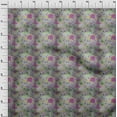 thumbnail image 4 of oneOone Cotton Flex Light Purple Fabric Florals Sewing Material Print Fabric By The Yard 40 Inch Wide, 4 of 6