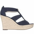 thumbnail image 3 of Womens MICHAEL Michael Kors Damita Wedge Espadrille Sandals - Navy, 3 of 7