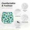 thumbnail image 4 of Bixox Women's Green Sea Turtle pattern 2 in 1 Running Shorts - Lightweight Athletic Workout Gym Yoga Shorts Liner with Pockets - XX-Large, 4 of 7
