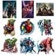 thumbnail image 2 of Anime Marvel Avengers Ironing Patches Disney Hot Transfers Clothing Patch Cartoon DIY Sewing Clothes Bag Decration Sticker GiftsChina Gong Bohan LED, 2 of 2