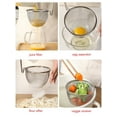 thumbnail image 3 of i Kito 1.5 qt Saucepan with Lid & Steamer Basket, Milk Pot with Pour Spout & Handle, 8 Cup Saucepan, 3 of 8