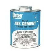 Oatey 30892 Ciment solvant à corps moyen 16 oz Can Liquide Noir
