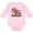 AD-Pink, variant on Inktastic My Dad is a Firefighter with Fire Truck Boys or Girls Long Sleeve Baby Bodysuit