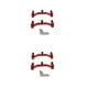 thumbnail image 4 of Vogacara 2 piezas Servos de dirección Asiento Cambio directo Instalación práctica Diseño único Pragmatic RC Modelo Estabilidad Reemplazo para D90 Red Rojo 2piezas Vogacara CBP204563, 4 of 6