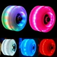 thumbnail image 3 of 4Pcs Lumineux Éclairage Roues de Patin à Roulettes avec Roulements Patins à Roulettes Accessoires Nouveau, 3 of 12