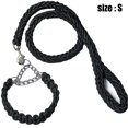 thumbnail image 2 of Dog Collar and Leash Set, Rope Dog Leash and Dog Training Collar for Small Medium Large Dogs, 2 of 5