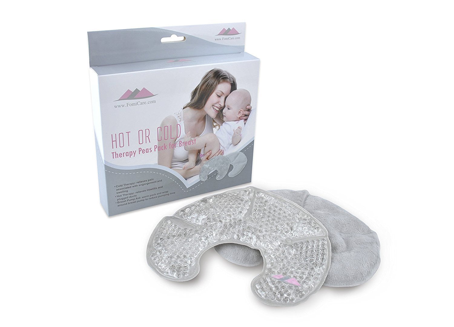 Hot and Cold Reusable Gel Packs for Engorged Breasts