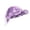 Purple, variant on RotHome Tie Dye Bandana Head Scarves for Women Boho Turban Head Wraps Soft Breathable Hair Scarf Anti-UV Sun Visor Hat for Outdoor Activities