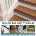 thumbnail image 6 of 1x2x39.4In Outdoor Stair Tread,HXRH Inside & Outside Wall Edge Guard Self Adhesive Moulding Trim for Edge Use,Portable Tool for Home,Gray, 6 of 6