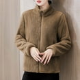 thumbnail image 4 of Ultrave Coats For Women Fashion Long Sleeve Thick Warm Winter Jacket, 4 of 6