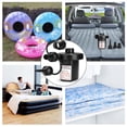 thumbnail image 6 of Beeprincess Electric Air Pump 3 Nozzles 110V AC 12V DC Quick Fill Inflator Deflator Inflatable Cushions Mattresses Boats Swimming Rings, 6 of 8