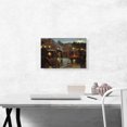 thumbnail image 2 of ARTCANVAS Paris At Night 1889 Canvas Art Print by Charles Courtney Curran - Size: 18" x 12" (0.75" Deep), 2 of 9