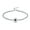 Black, variant on Sunflower Cremation Urn Bracelet for Ashes - Stainless Steel Urn Bangles for Pet / Human Cremation Jewelry Women's Ashes Link Bracelets Keepsake Memorial Jewelry