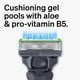 thumbnail image 5 of Razor Schick Hydro Sensitive para hombre con 1 mango y 3 cartuchos, 5 of 9