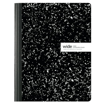 UPC: 0735854762735 | Office Depot Composition Book  7 1/2in x 9 3/4in  Wide Ruled  100 Sheets  Assorted Black/White Designs (No Design Choice)  09910