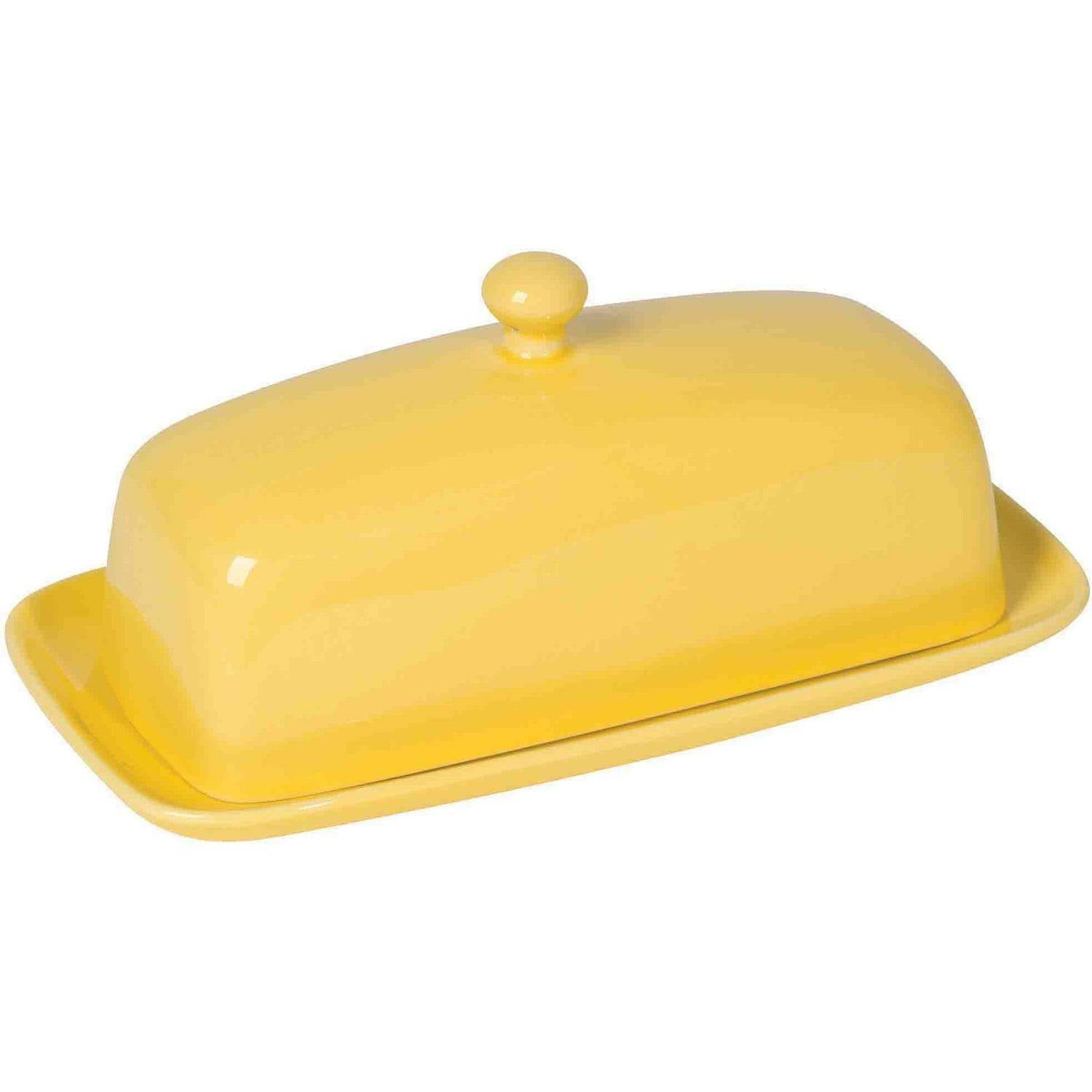 Eggshell Now Designs Square Butter Dish 