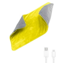 Nkmbld Electric Heated Blanket, Usb Heating Pad Winter Multifunctional Hand Guard Shoulder Neck Shawl Heating Pad Warm Blanket for Car Office Home Travel