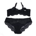 thumbnail image 3 of Lady Bra Panty,Conjunto de lencería de encaje para mujer Conjunto de lencería con sujetador de encaje meticulosamente diseñado, 3 of 8