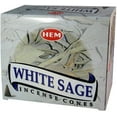 thumbnail image 3 of White Sage Incense Cones And Cone Incense Burner Bundle Insence Insense Hem Incense, 3 of 5