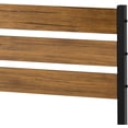 thumbnail image 4 of Alkmaar Full Bed Frame with Wood Headboard and Metal Slats Support Platform Bed Frame with Storage No Box Spring Needed, 4 of 7