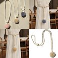 thumbnail image 2 of Decorative Curtain Ties Handcrafts Cotton Rope Curtain Tiebacks Ideal For Home Decors Curtain Buckles Color, 2 of 8