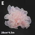 thumbnail image 2 of Wedding Gift Wave Yarn Lace Bouquet Wrapping Ribbon for Diy Gift Flower Packaging Bouquet Packaging Stain Ribbon B, 2 of 8