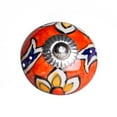 thumbnail image 2 of Knob-It Vintage Cabinet Drawer Knobs 8-Piece Set Colorful Hand Painted 20 inch, 2 of 5