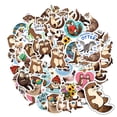 thumbnail image 4 of 35pcs Adorable Otter Stickers Playful Animals PVC Stickers for Notebooks Luggage Laptops, 4 of 9
